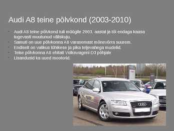 Audi esitlus-30 slaidi #27