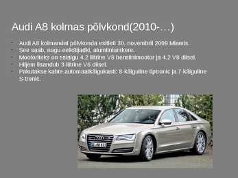 Audi esitlus-30 slaidi #28