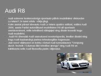 Audi esitlus-30 slaidi #30