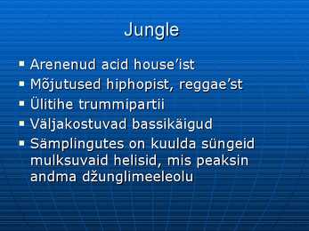 Hiphop ja elektrooniline popmuusika #14