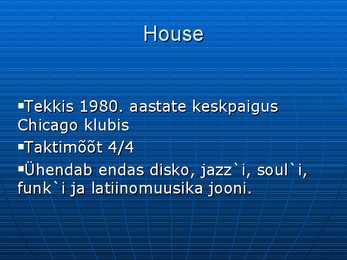 Hiphop ja elektrooniline popmuusika #9