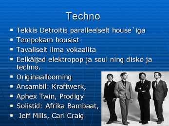 Hiphop ja elektrooniline popmuusika #10