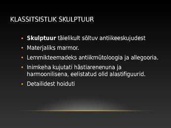 Klassitsism #30