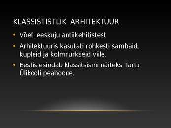 Klassitsism #8