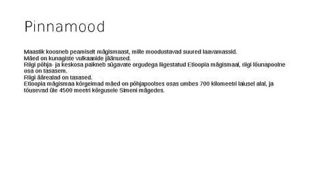 Etioopia #3