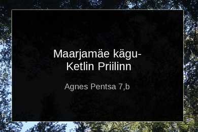 Maarjamäe kägu