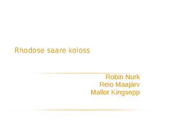Rhodose saare koloss
