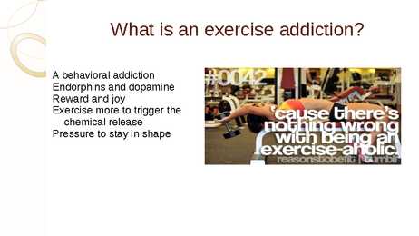 Exercise addiction #3
