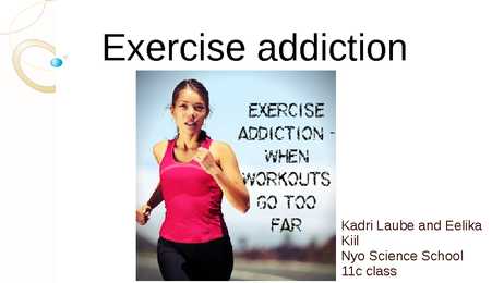 Exercise addiction