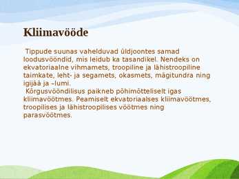 Kõrgusvööndilisus #5