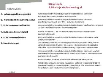 Kliimaseadme ehitus ja kasutamine #22