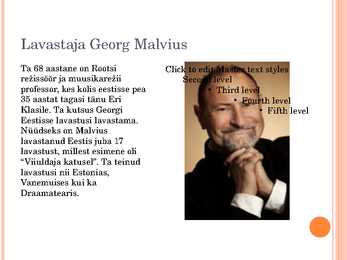 Muusikal Grease esitlus #2