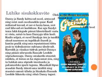 Muusikal Grease esitlus #5
