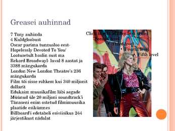 Muusikal Grease esitlus #7