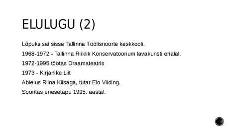 JUHAN VIIDING #4