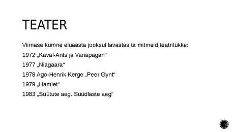 JUHAN VIIDING #5