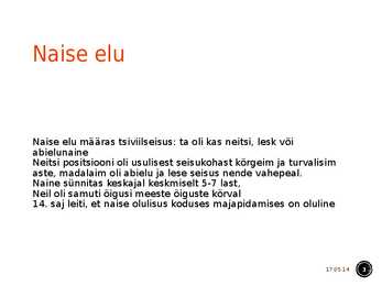 Naine ja perekond #3