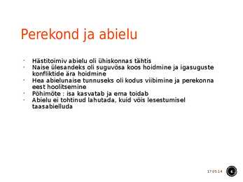 Naine ja perekond #6