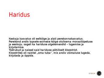 Naine ja perekond #7