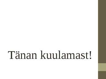 Endla teater - esitlus #11