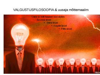 VALGUSTUSFILOSOOFIA #2