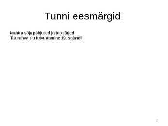 Talurahva mäss 19-sajandil #2