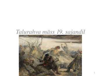 Talurahva mäss 19-sajandil