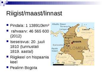 Raamatu-Minu Kolumbia- kokkuvõte #3