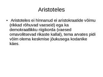 Kreeka filosoofia ja filosoofid #12