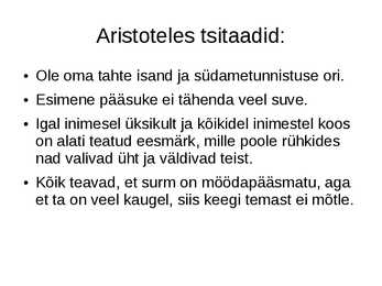 Kreeka filosoofia ja filosoofid #13