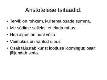 Kreeka filosoofia ja filosoofid #14
