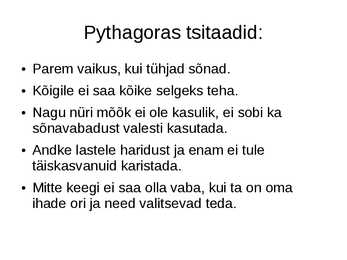 Kreeka filosoofia ja filosoofid #17