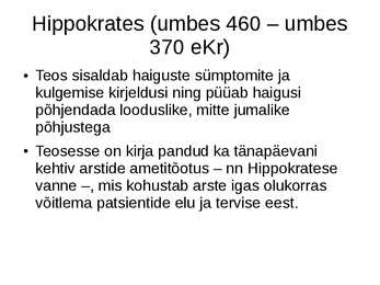 Kreeka filosoofia ja filosoofid #19