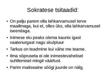 Kreeka filosoofia ja filosoofid #5