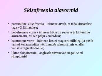 Skisofreenia - Geenetika #5