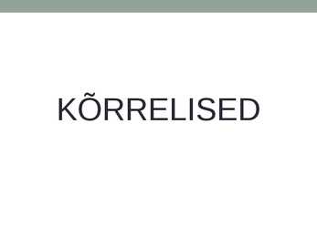 Rohtsed haljastustaimed #2