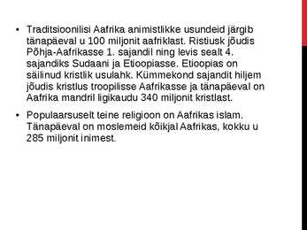 Aafrika tsivilisatsioon #6