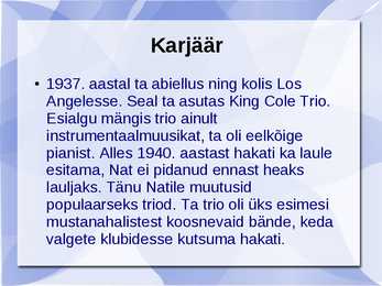 Nat King Cole #4