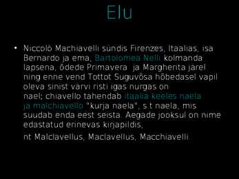 Niccol-Machiavelli #2