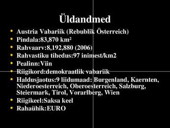 Austriast - Powerpointi esitlus #2