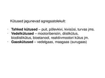 Kütused #3