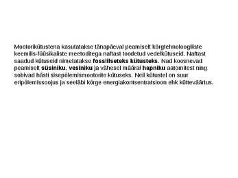 Kütused #9