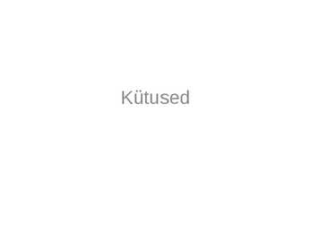 Kütused