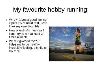 My favourite hobby- running #2