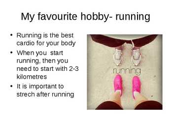 My favourite hobby- running #4