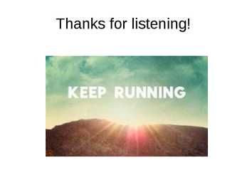 My favourite hobby- running #5