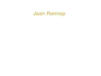 Jaan Rannap #2