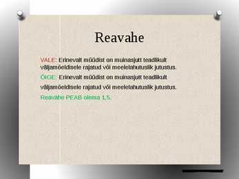 Kõige sagedasemad vormistusvead #8