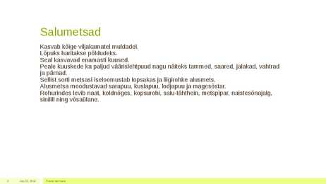 Metsakooslus #3