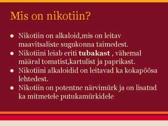 NIKOTIIN #2